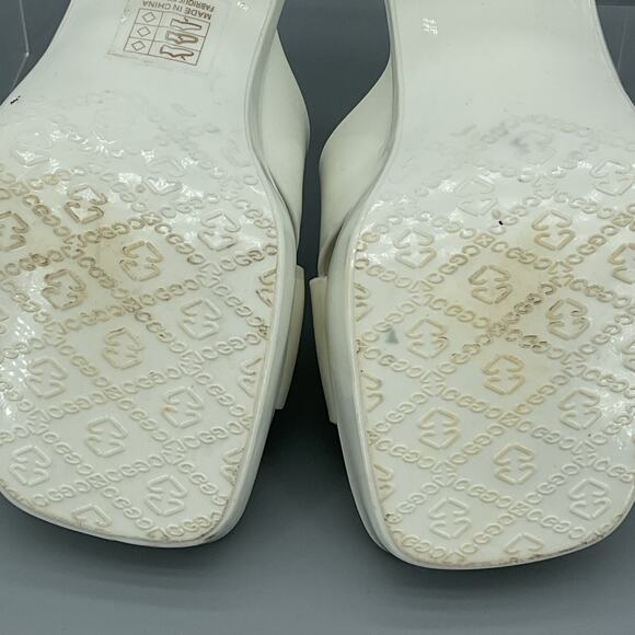 Jeffrey Campbell Women’s Bubblegum Platform Sandals White Size 9M - Picture 6 of 10